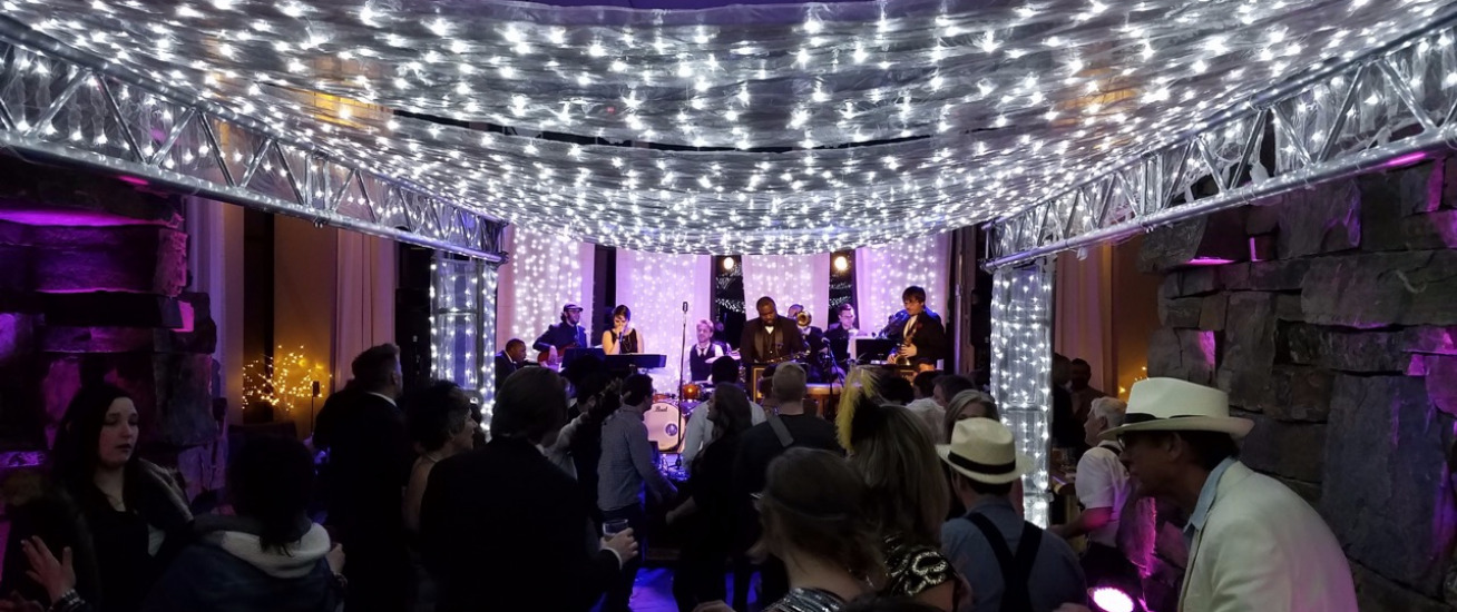 Wedding event lighting